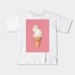 Cat Ice-cream II Kids T-Shirt